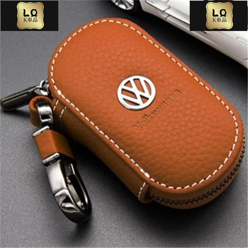 Lqk適用於車飾  福斯 VW Golf 7 MK7 福斯 折詁鑰匙 鑰匙包 鑰匙皮套生日禮物 VW golf 7 gt
