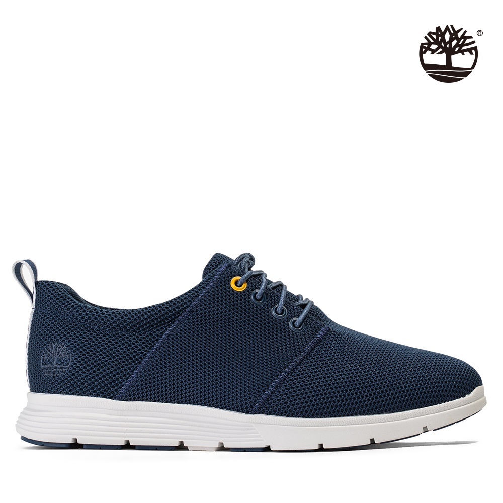 Timberland 男款深藍色針織休閒鞋|A2F3P288