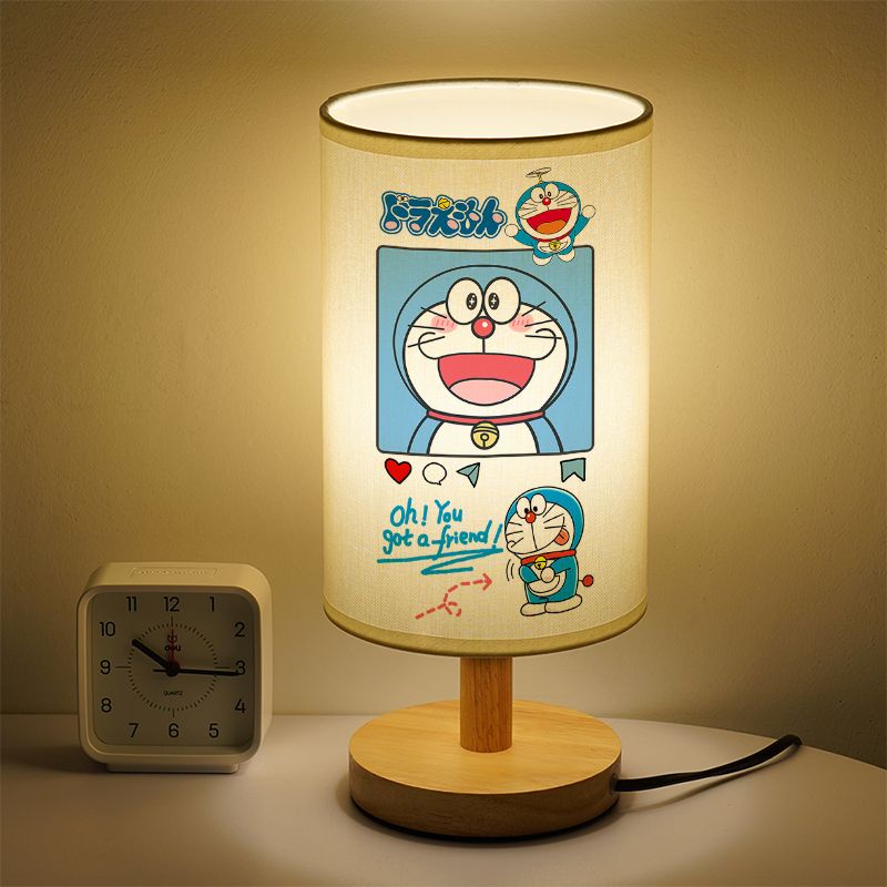 哆啦A夢床頭燈卡通可愛小夜燈日本動漫小清新床頭燈學生情侶定制