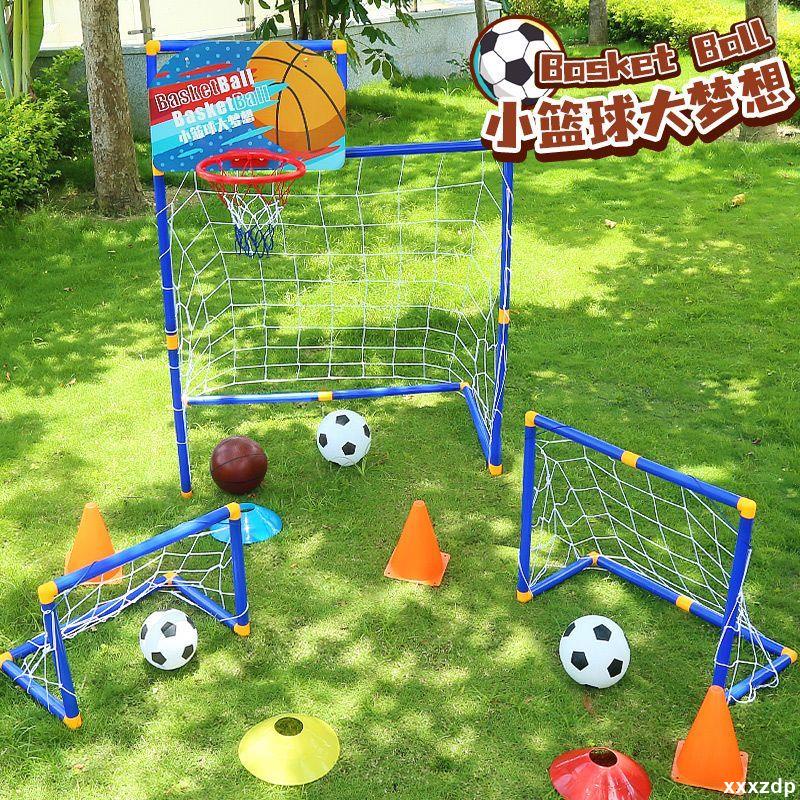 ✨特惠新品✨兒童足球門折疊便攜式簡易室內戶外男女孩親子幼兒園玩具寶寶足球