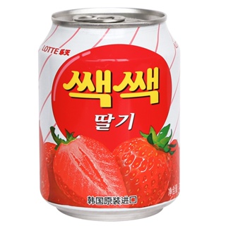 LOTTE樂天 草莓汁 238ml【家樂福】