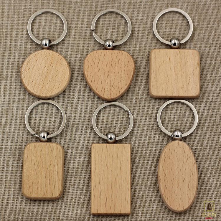 【可客製化】【鑰匙圈】木頭鑰匙扣 木質小吊飾 櫸木鑰匙扣 小禮品 贈品訂製