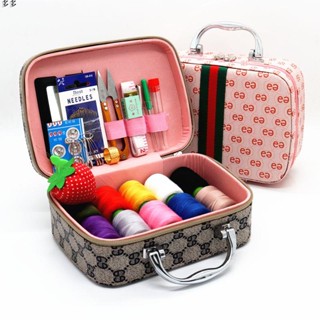 🎁新品 針線包💕縫補工具包 家用高檔針線盒套裝 手提便攜式針線工具收納箱 針線盒 縫紉包 針線組手工縫補衣服針線包