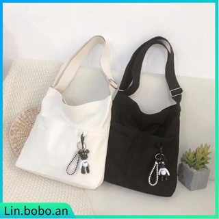 Tote Bag Sling bag woman canvas black big canvas tote bag ca