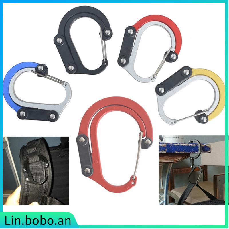 Multi- Functional Carabiner Clip Outdoor Camping Multi Tool