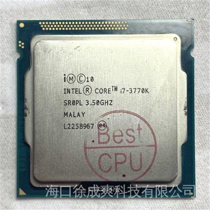 出貨 Intel i7 2600k i7 2700k i7 3770k 超頻 1155 cpu 桌電 處理器 1