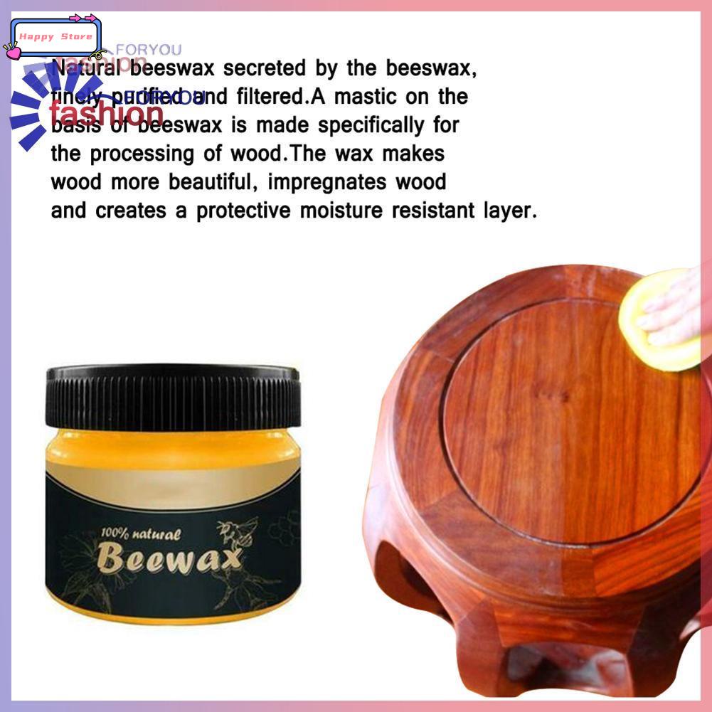 Wood Seasoning Beewax Furniture Care Polish All Natural Non