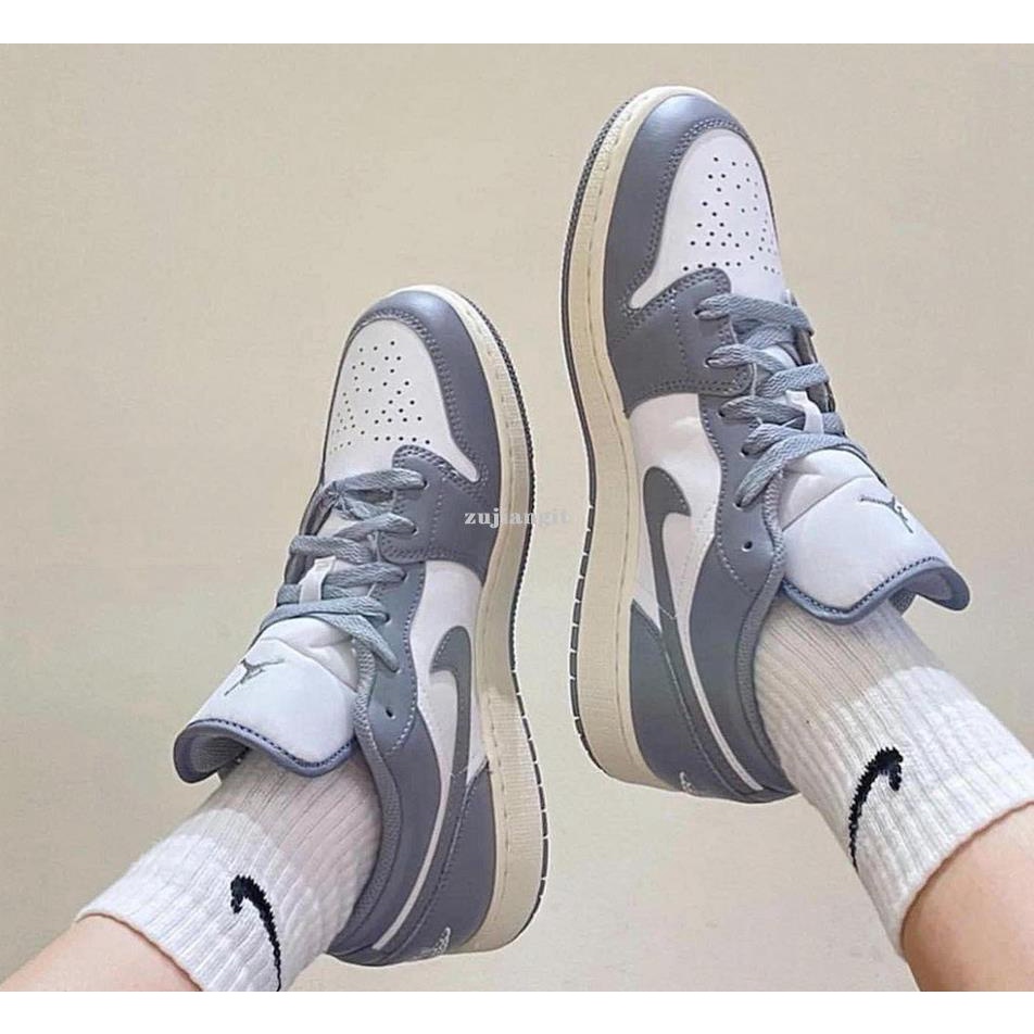 Nike Air Jordan 1 Low Vintage Grey 灰白 553558-053/553560-053