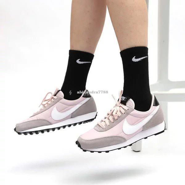 Nike Daybreak SP 粉白 灰 復古 網美 麂皮經典百搭休閒運動鞋CK2351-601 女鞋