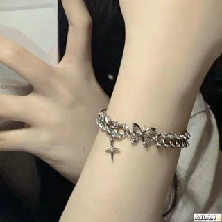 Ailan✨ins手鏈 小紅書同款古巴蝴蝶星星手鏈男女閨蜜輕奢ins小眾設計甜酷風手飾
