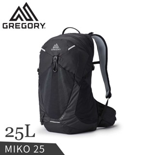 【GREGORY 美國 25L MIKO 多功能登山揹包《光學黑》】145276/雙肩揹包/後揹包/輕便揹包/旅行