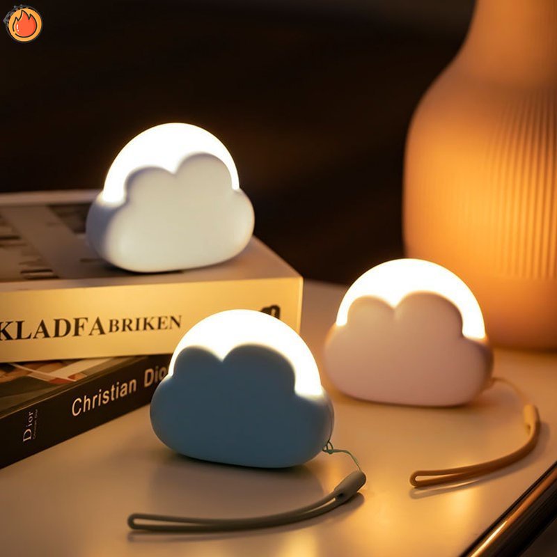 Desktop Mini Ornament Table Lamp Creative Rechargeable Cute