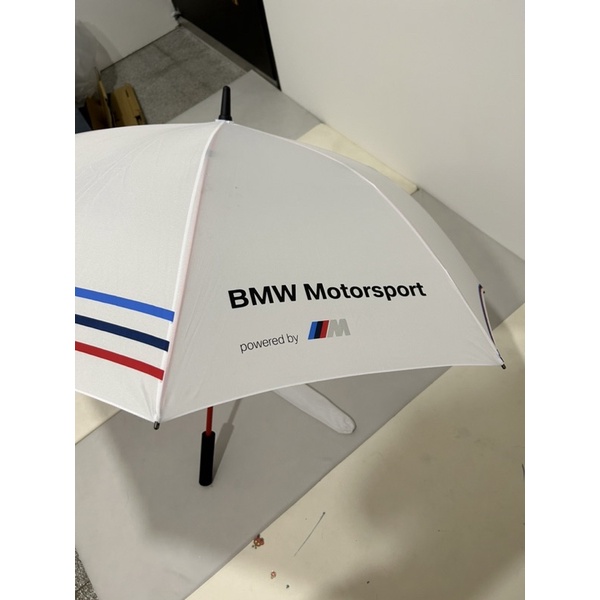 BMW原廠M performance版大雨傘，正原廠正原廠，少見白色雨傘