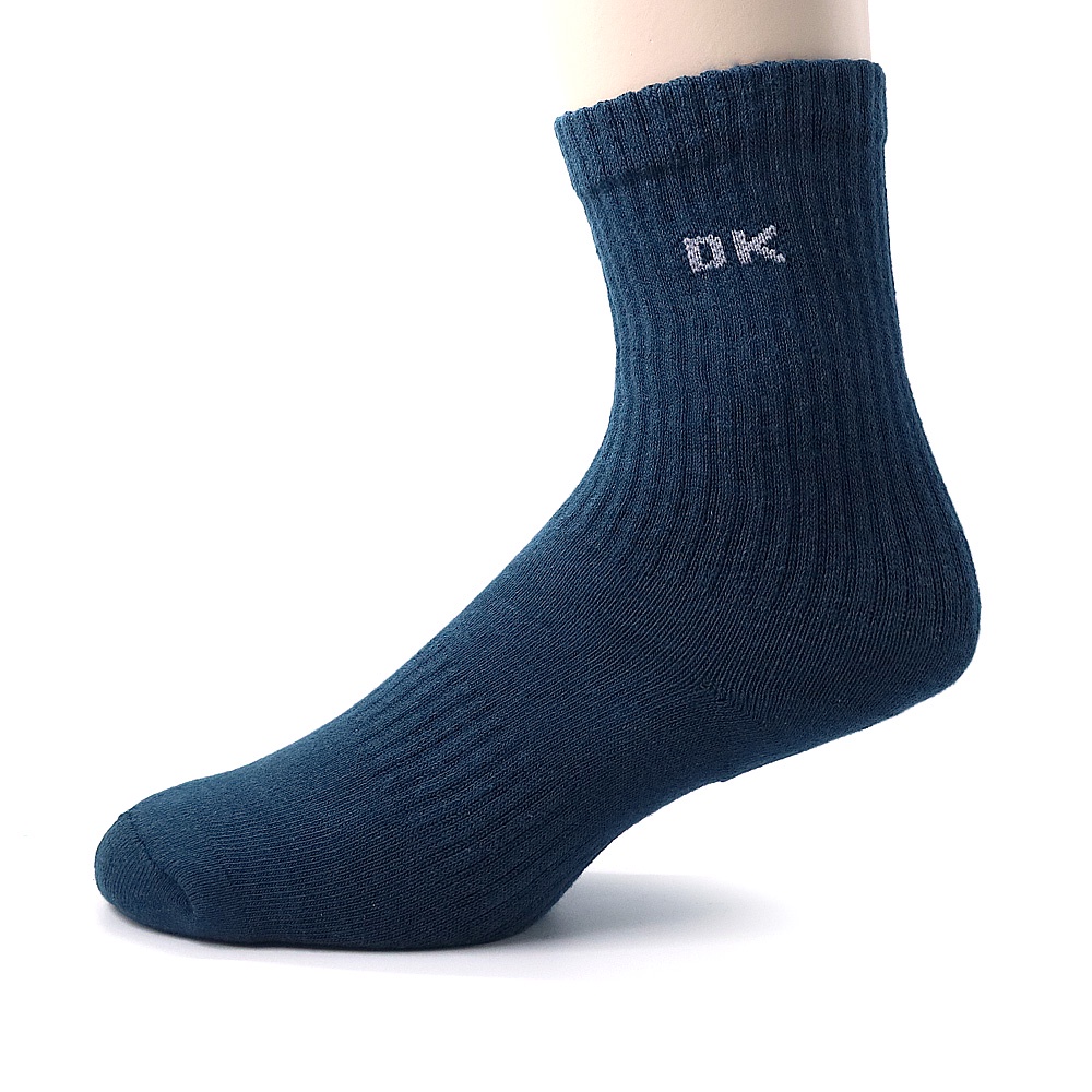 【DK 健康襪】石墨烯中筒襪 A0110-70 藍色