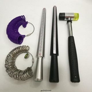 【馨怡優選】‹戒指棒› 標準港度 戒指圈 戒指棒 手指尺寸大小測量號碼數戒指指環整形工具錘