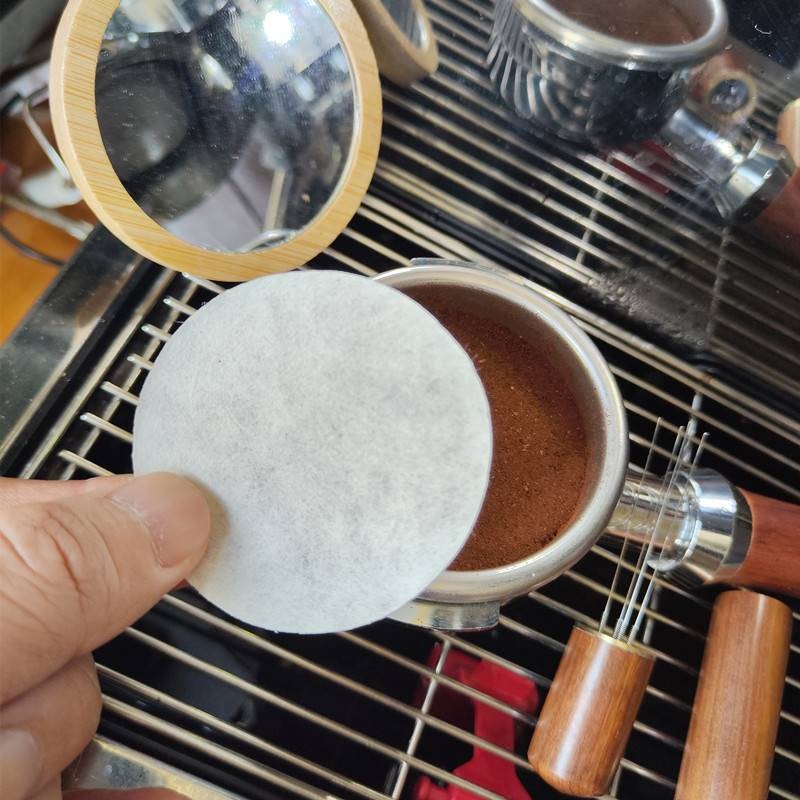 分水網 濾紙 咖啡 萃取 濾紙 意式 濃縮 萃取 濾紙 咖啡機 圓形 58mm 粉碗 咖啡過濾紙 意式咖啡機