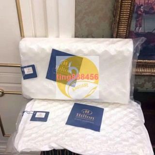 枕頭 希爾頓記 憶棉枕泰 國天然原 裝進口助 睡眠記憶 枕單人兒 童枕成人 枕芯