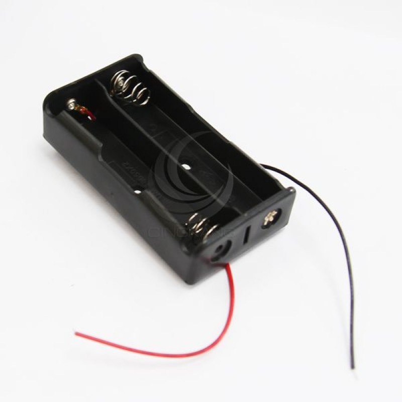 京港電子⚡電池盒(帶線) 18650 2顆