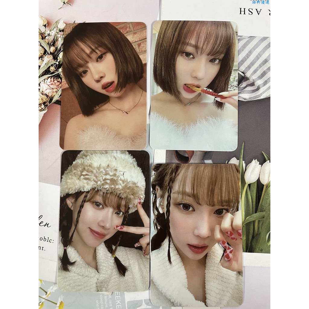 🔥熱銷 正版 aespa 圣誕隨機小卡 金玟庭 冬天 winter 歪雪帽冬 貓爪冬 軟糖冬 正卡 aespa小卡