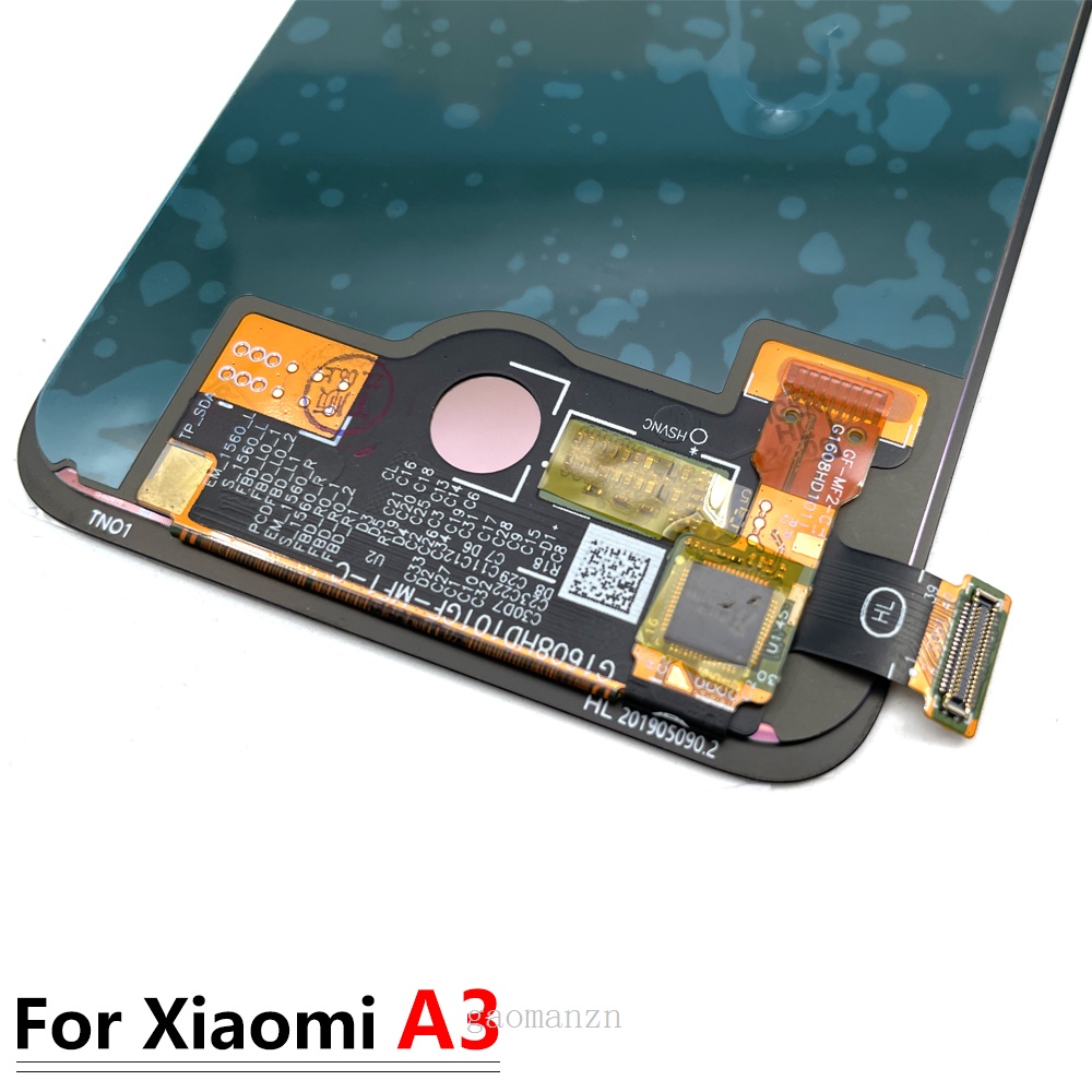 XIAOMI MI 100% 測試屏幕適用於小米 Mi A1 A2 A3 Lite LCD 顯示屏觸摸屏數字化儀組件更換
