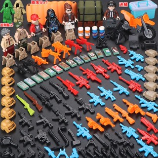 相容樂高Lego吃雞人仔和平精英積木小人偶兒童益智力拼裝軍事玩具拼圖