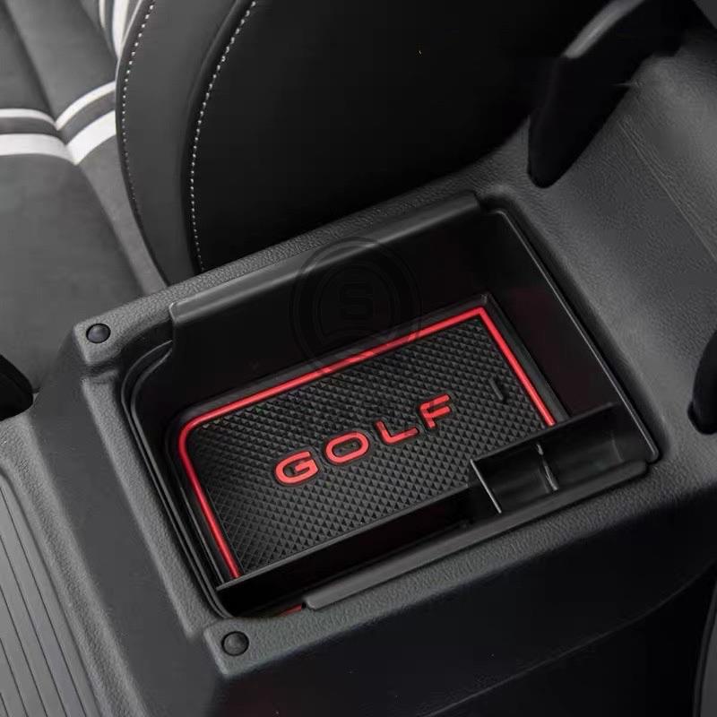 強盛車品✨ Golf8 八代專用 中央扶手箱 收納盒 儲物盒（Golf TSI Rline GTI8 8R)