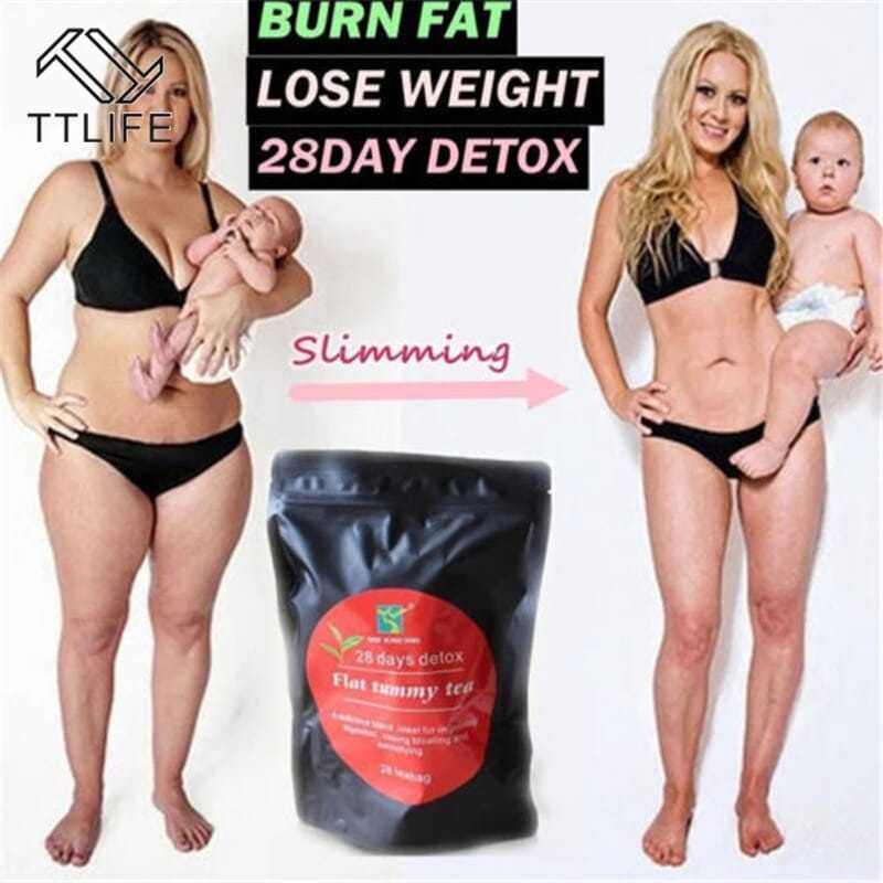 28 Days Slim Tea Slimming Detox Tea Weight Loss Fat Burning