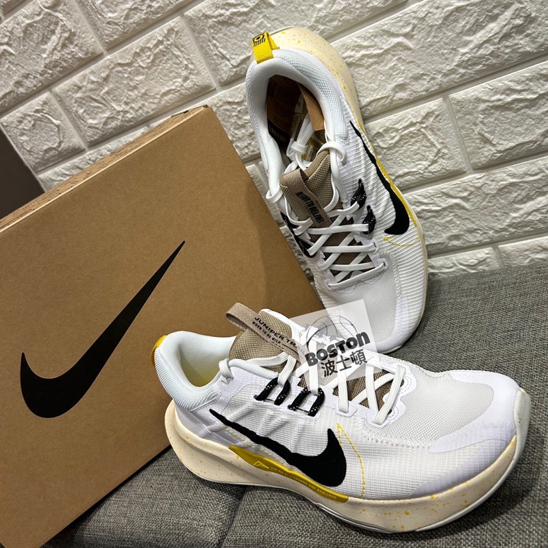 Nike JUNIPER TRAIL 2 NN 越野 跑鞋 耐久 舒適 慢跑鞋 運動鞋 男 米白 DM0822-101
