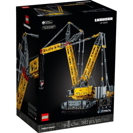 【亞當與麥斯】LEGO 42146 Liebherr Crawler Crane LR 13000