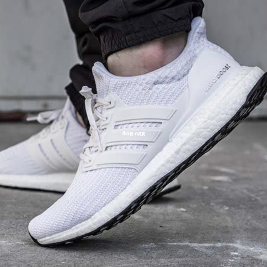 Adidas UltraBoost 4.0 White 全白爆米花 輕量 運動休閒慢跑鞋 BB6168男女鞋