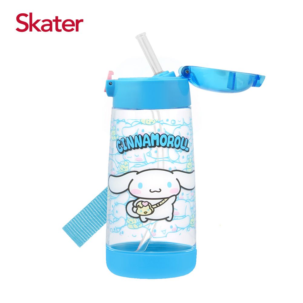 Skater PET吸管水壺(480ml)-大耳狗 墊腳石購物網
