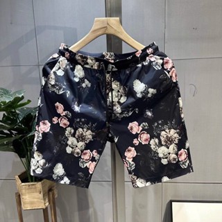 【精品男裝】高階短褲男夏季輕奢時尚休閒五分褲男士潮牌運動印花大褲衩沙灘褲 SN2X