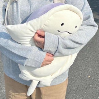 發票\免運 鰩魚玩偶 鰩魚抱枕 毛絨玩具 鰩魚公仔 布娃娃 生日禮物 交換禮 魔鬼魚玩偶 魔鬼魚抱枕 沙發抱枕 毛絨玩具