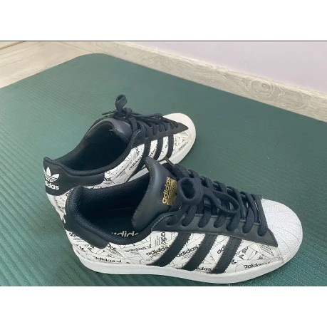 Adidas Superstar 愛迪達 金標 白 黑 滿版 貝殼頭 FV2819 FV2820