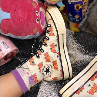 匡威Converse 1970S DC蝙蝠俠聯名涂鴉高幫帆布鞋167318C 167317C