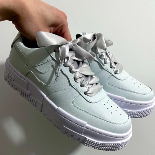 Nike Air FA Force 1 Pixel 淺綠 女款 解構 休閒鞋 厚底鞋 CK6649-400