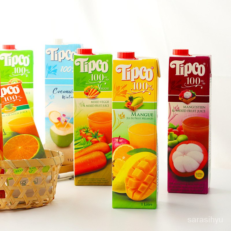 •ᴥ•泰國  TIPCO泰寶 NFC椰子水 生榨 芒果 青橙 汁 複閤果蔬汁 純果汁飲料•ᴥ•  山竹複合果蔬汁
