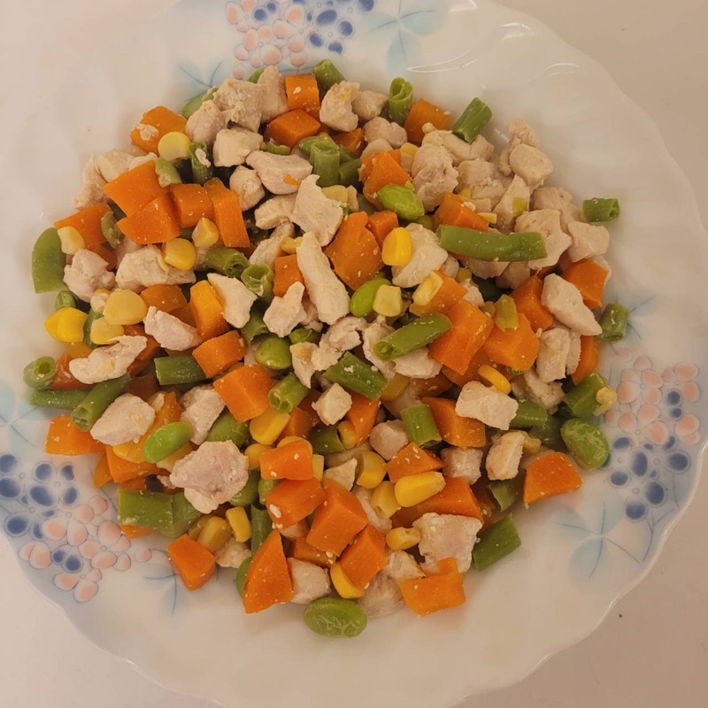 蜜袋鼯chu chu小舖-綜合蔬菜雞肉/鮮蝦鮮食包