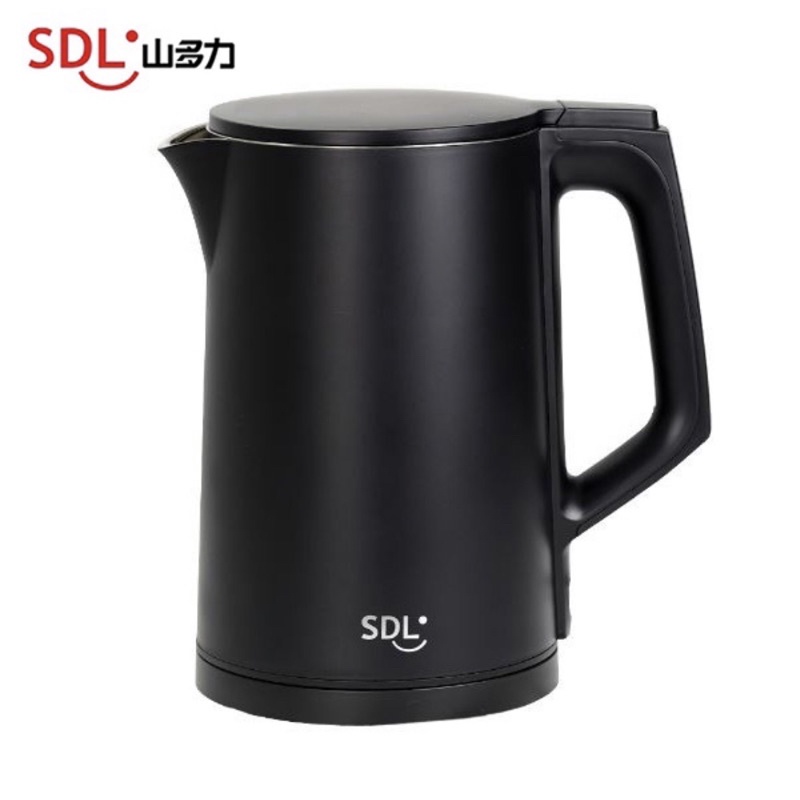 （SDL 山多力）1.8L雙層防燙不鏽鋼快煮壺(SL-KT1568)