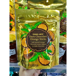 【小拓代購】現貨 Trader Joe's Dark Chocolate Orange Sticks 橘子黑巧克力