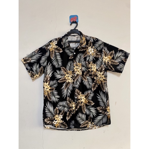 🌸Flowerroad🌸Oct land 🇯🇵夏威夷古巴襯衫，牛津材質 /花襯衫/ESO