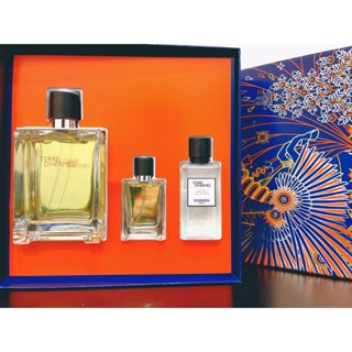 《保證正貨》愛馬仕 HERMES 大地男性香水禮盒(淡香水100ML+12.5ML+鬍後乳40ML