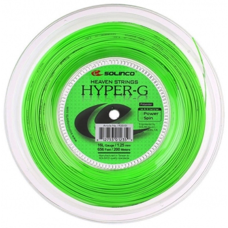 Solinco Hyper-G 盤裝 綠 [網球線]【偉勁國際體育】