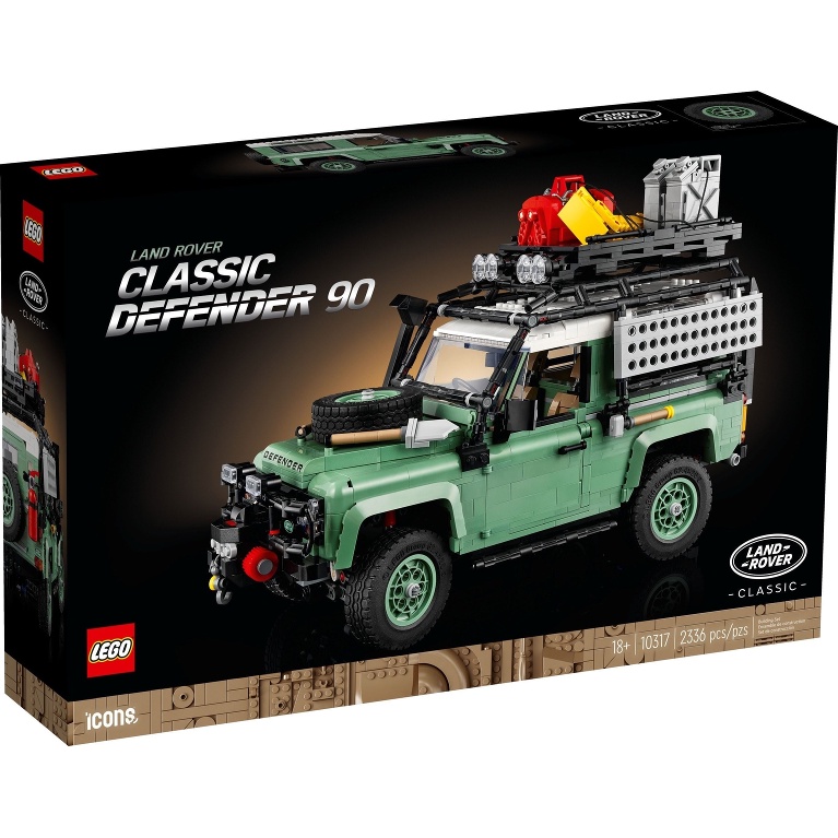 【亞當與麥斯】LEGO 10317 Land Rover Classic Defender 90