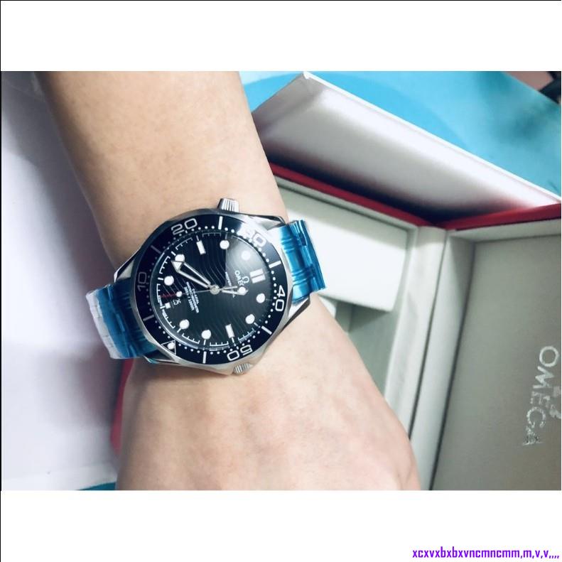 實拍 Omega歐米茄海馬系類 男士腕錶 男錶 手錶 機械錶霸氣 時尚百搭 歐米茄手錶 瑞士機械錶 商務錶