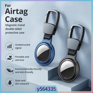 Magnetic AirTag Case Casing Protector Metal Bumper Sleeve An