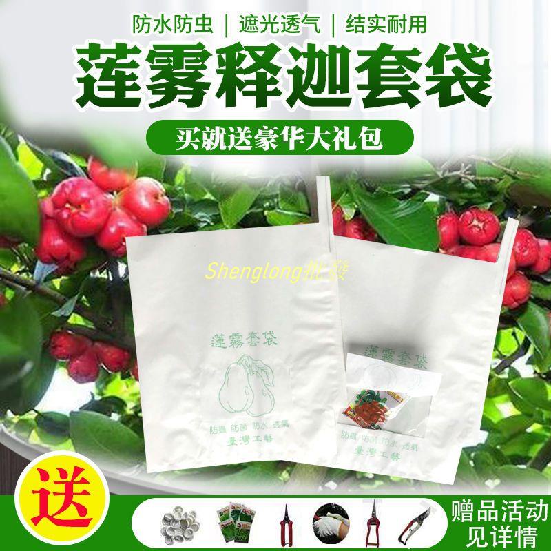 Shenglong五金👍蓮霧套袋專用袋蓮霧果袋蓮霧袋子木瓜袋釋迦套袋火龍果水果套袋子