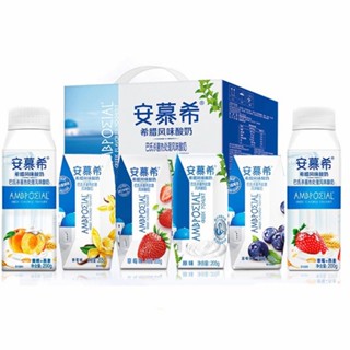 【吖米吖米】安慕希酸奶 優酪乳 原味 香草味 藍莓味 草莓味 橙鳳梨味 芒果百香果味 優酪乳酸奶 安慕希