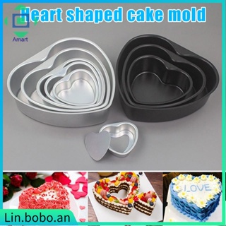 4/5/6/8/10 Inch Cake Mold Aluminium Alloy Love Heart Shape D