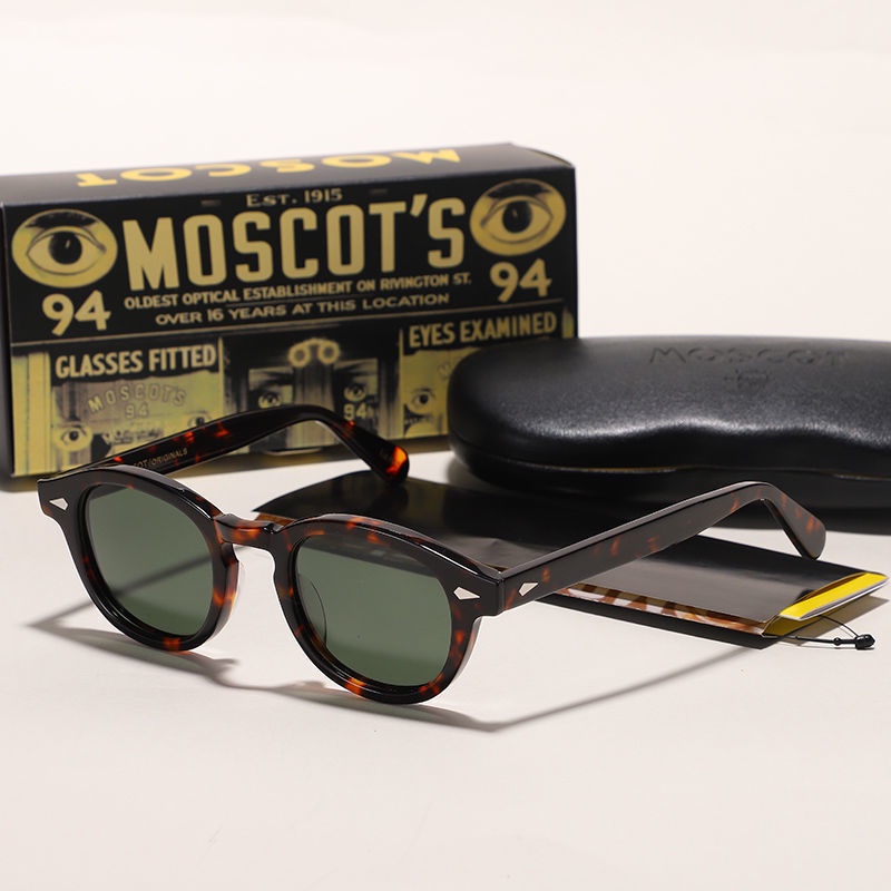 促銷23年新款眼鏡MOSCOT瑪士高太陽/眼鏡男復古潮人女眼*鏡進口板材框LEMTOSH太陽/眼鏡80